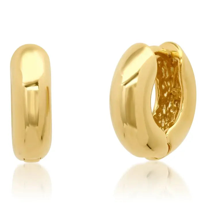 Tai Chunky Gold Huggies