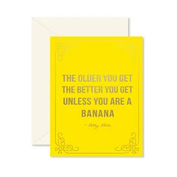 Ginger P. Designs Birthday Banana Card