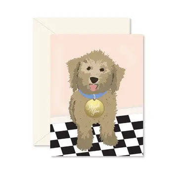 Ginger P. Designs Dog Thank You Card