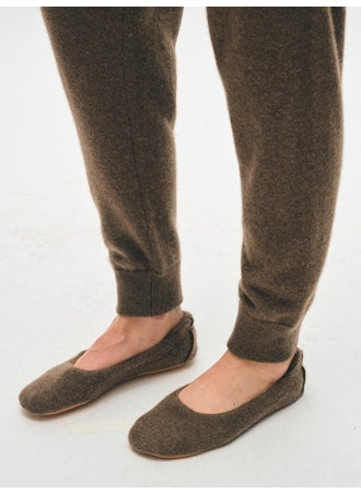 White + Warren Cashmere Ballet Slippers