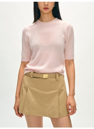 White + Warren Cashmere Featherweight Tee