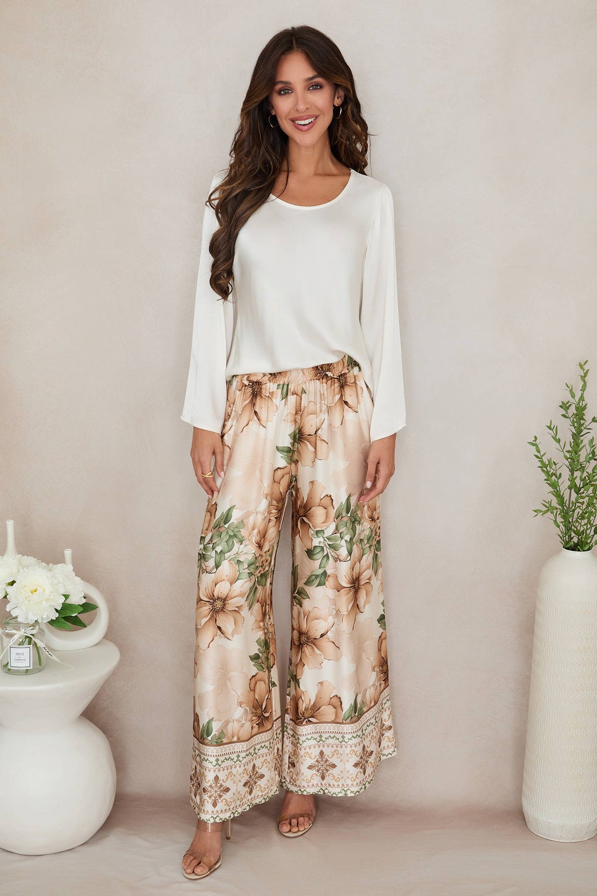 MILIO MILANO - Silky Long Sleeve Top