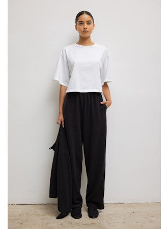 Leset Teddy Joggers - Black
