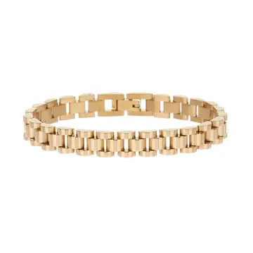 LUV AJ Timepiece Bracelet- Gold