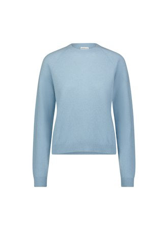 Minnie Rose Cashmere L/S Shrunken Crew