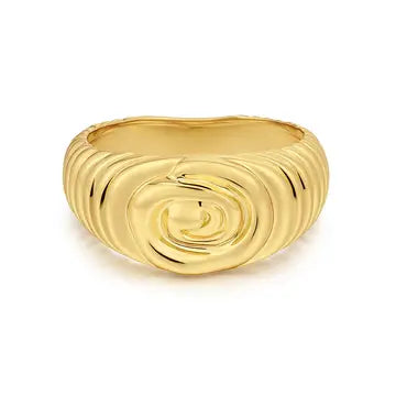 LUV AJ The Coquille Swirl Ring