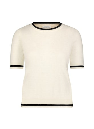 Minnie Rose Supima Cotton Cashmere SS