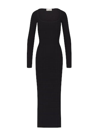 Eterne Square Neck Maxi Dress