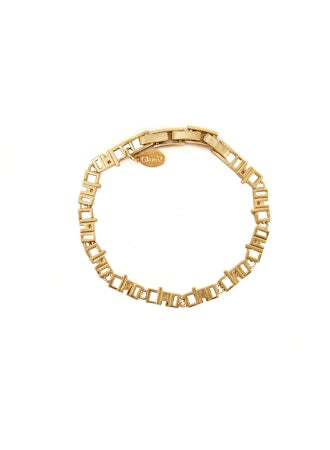 Clare V. Ciao Chain Bracelet