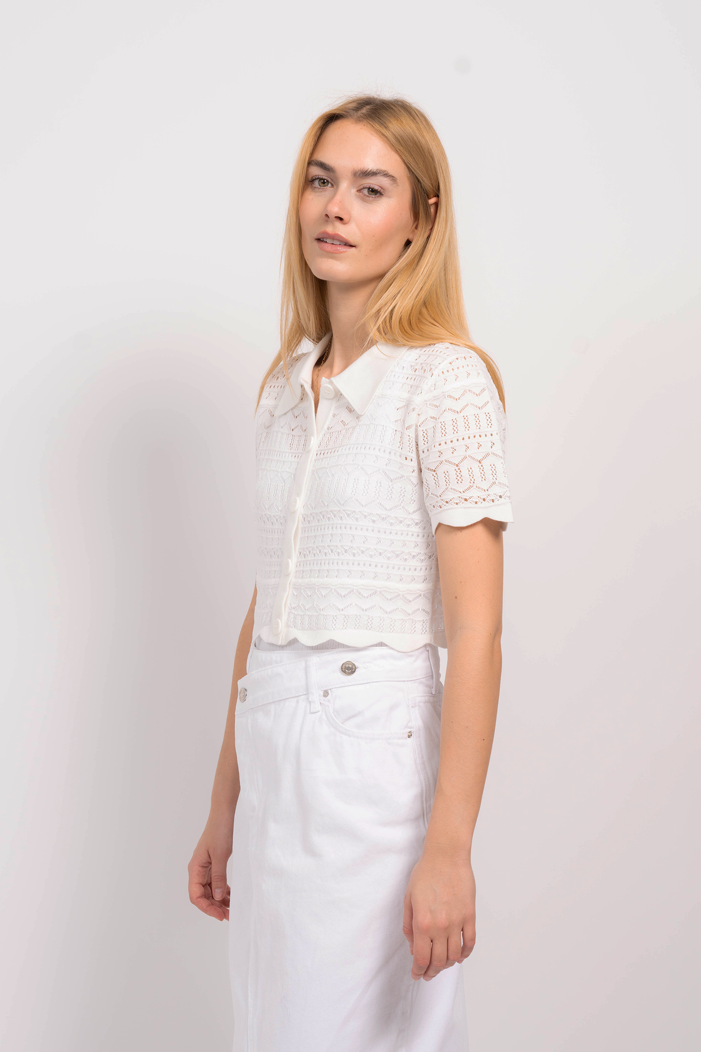 Central Park West Margo Polo Shirt