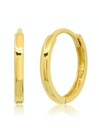 Tai 14k Gold 12MM Huggies
