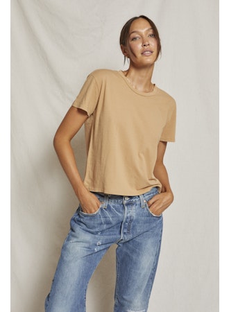 Perfect White Tee Harley Tee - Dune