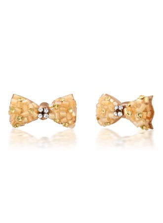 Tai Beaded Bow Earrings