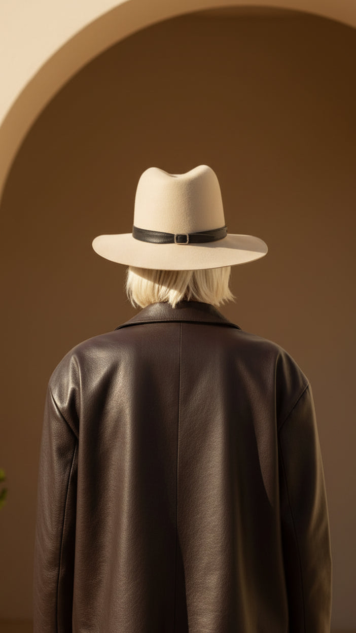 Janessa Leone Corinne Hat - Fog