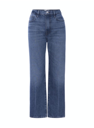 Frame Le Jane Crop Step in Mariner Clean