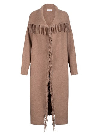 Naadam Wool Fringe Coat