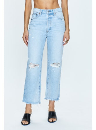 Pistola Cassie Crop - Daytrip Distressed