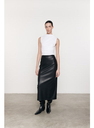 Enza Costa Sleeveless Twist Top
