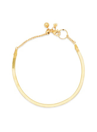 Tai Gold Vermeil Herringbone Bracelet