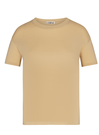 Eterne Short Sleeve Sand Boyfriend Tee