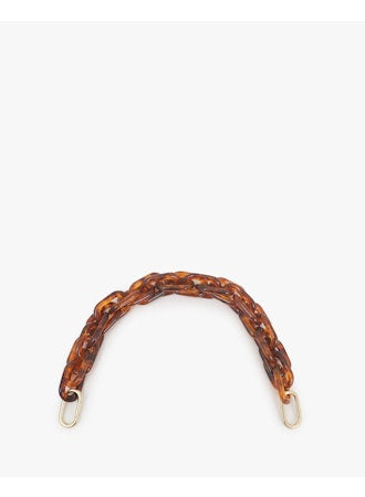 Clare V. Shortie Strap - Tortoise Resin