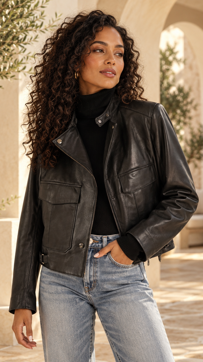 The Luxe Sheepskin Jacket