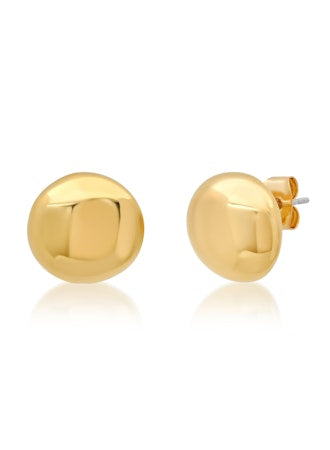 Tai Puffy Button Studs