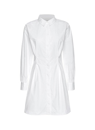 Frame Pleated Shirt Dress