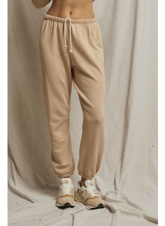Perfect White Tee Johnny Sweatpant - Sand