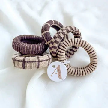 Adorro Seamless Hair Tie - Set of 5