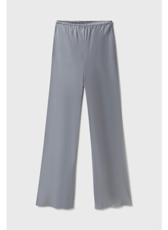 Silk Laundry Bias Cut Pants - Storm