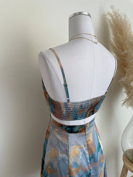 Godet Mini Dress
