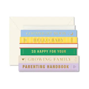 Ginger P. Designs Baby Book Card