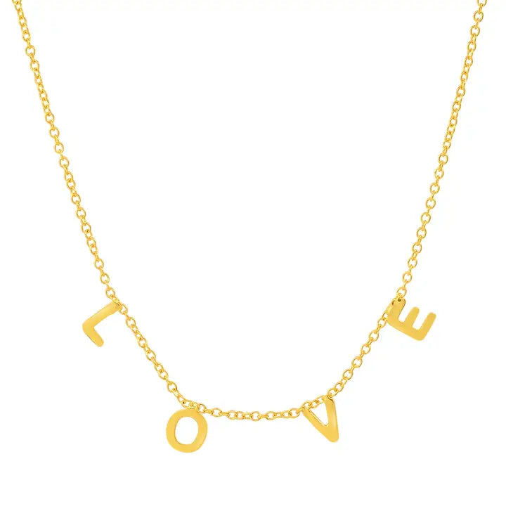 Tai Love Necklace - Gold