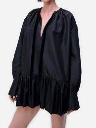 Simkhai Edison L/S Ruffle Mini Dress