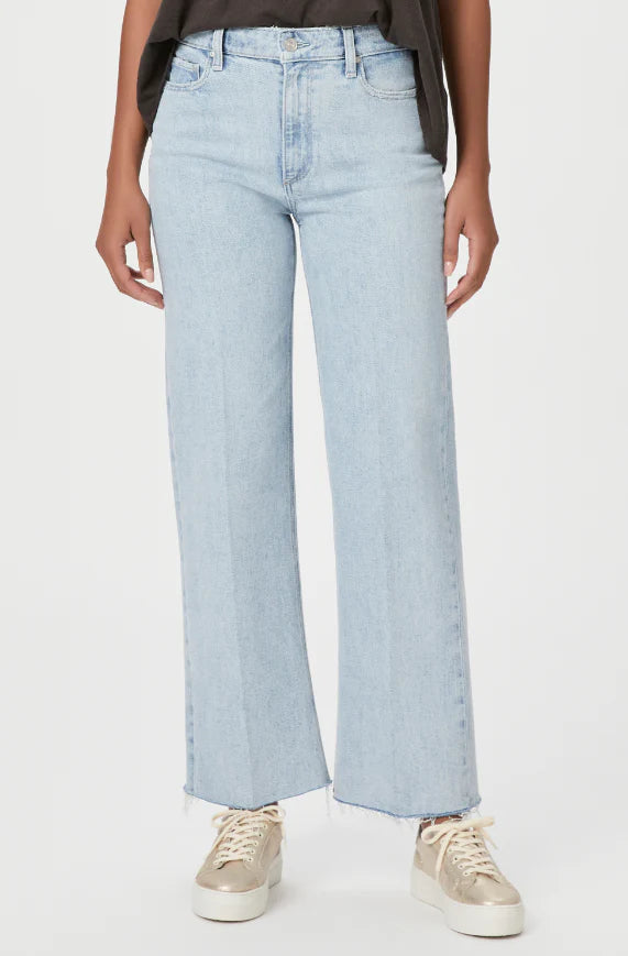 Paige Leenah Ankle Raw Hem - Gianna Distressed