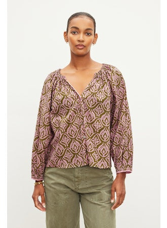 Velvet Marian Top