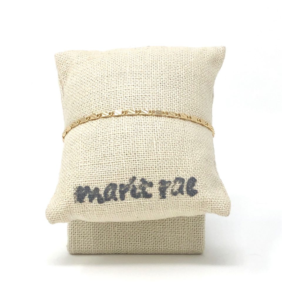 Marit Rae Tiny Flat Link Bracelet