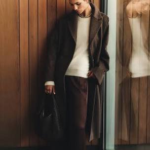 Velvet Lafayette Coat - Mocha