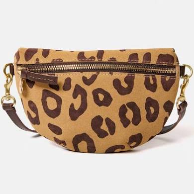 Clare V. Petit Fanny Pablo Cat Suede Purse