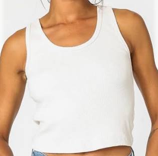 Perfect White Tee Blondie Tank