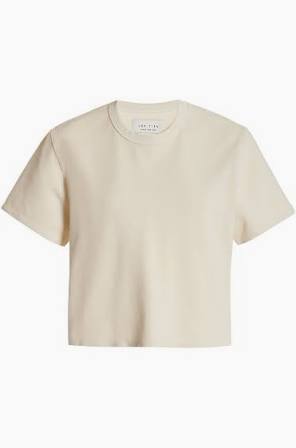 Les Tien Daria Crop Tee