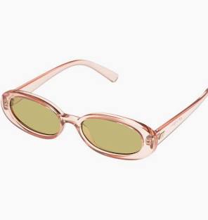 Le Specs Outta Love Sunglasses - Rosewater