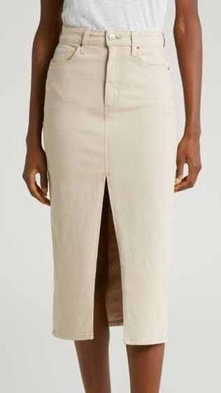 Paige Angela Midi Skirt