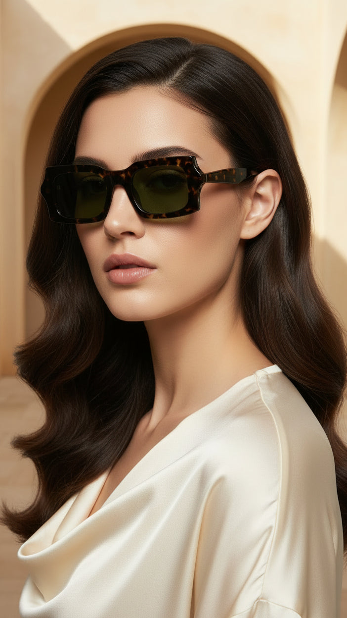Karen Walker Blow Wave Sunglasses