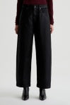 AG Hattie Crop - LT Super Black