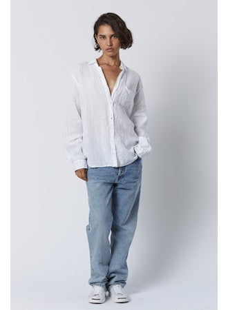 Velvet by Jenny Graham Mulholland Shirt - Cement
