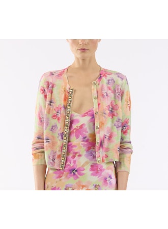 Le Superbe Coquette Sweater - Floral