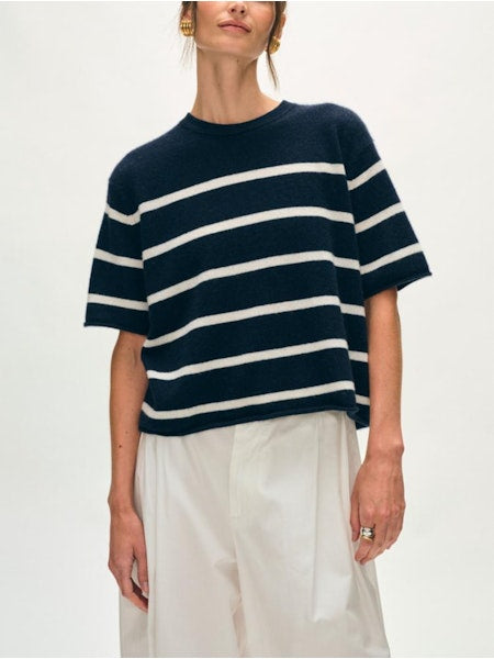 White + Warren Cashmere Roll Shirt