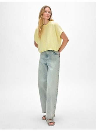 White + Warren Organic Cotton Blend Tee